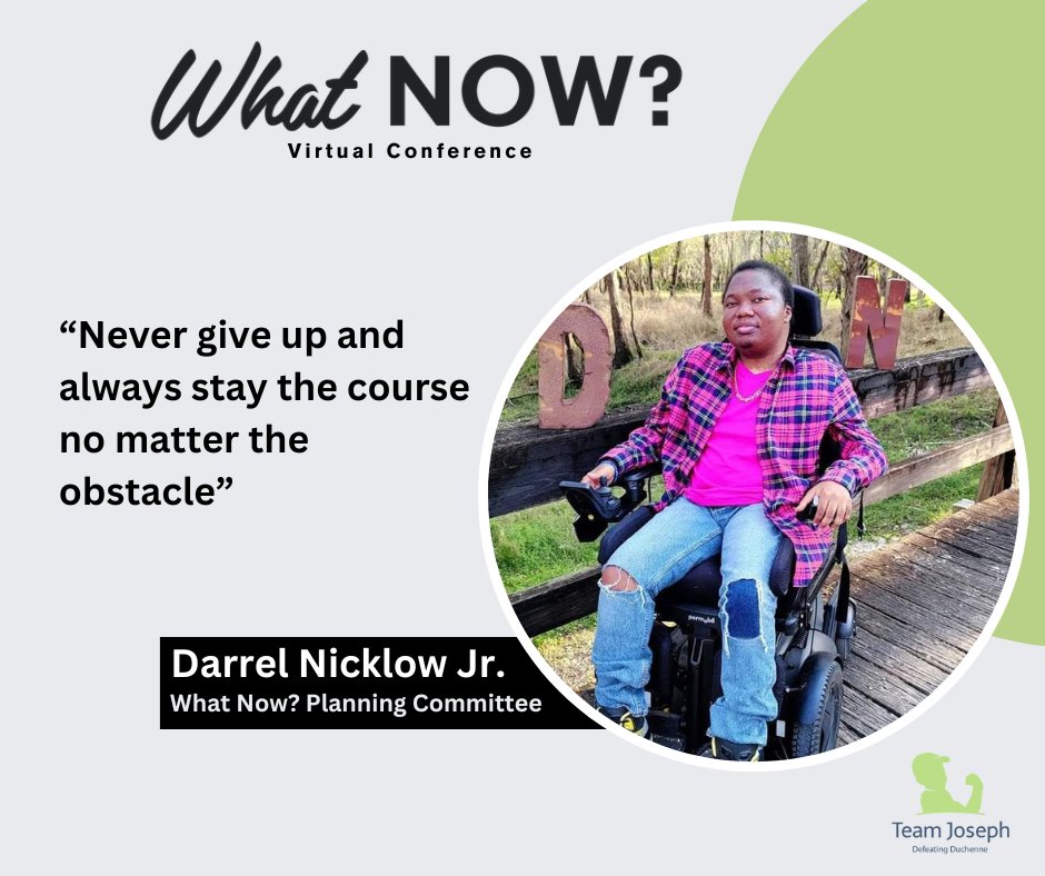The countdown is on-- 2 weeks remaining to register!  team-joseph.webflow.io/what-now-confe…

Meet Darrel, one of the inspiring young men behind the scenes.
He joined the planning committee because he believes in being part of something bigger than himself and finds joy in helping others.