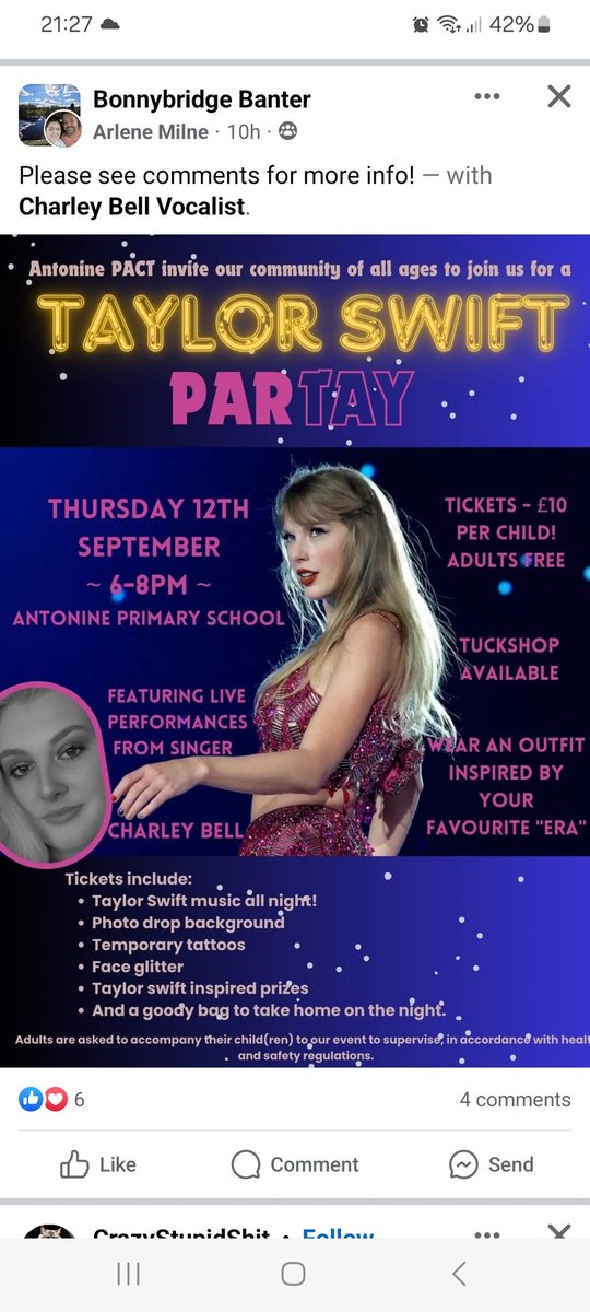 This is on at Antonine Primary for the local community, I know a few P4s who are big fans 😀 
<a href="/DunipacePS/">Dunipace Primary</a> 
<a href="/DunipacePta/">Dunipace Primary PTA</a>