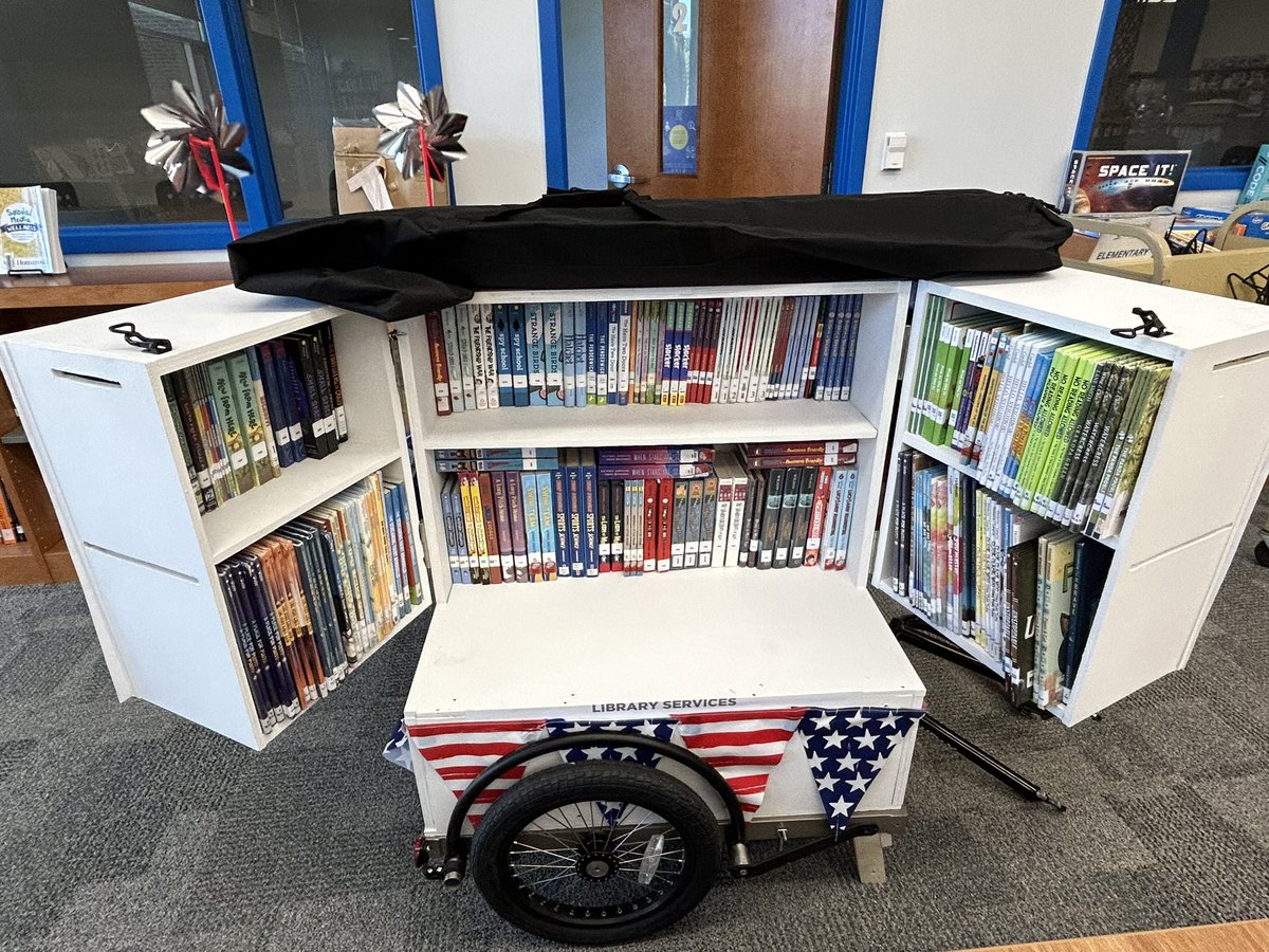 Brookfield Elementary Library tweet media