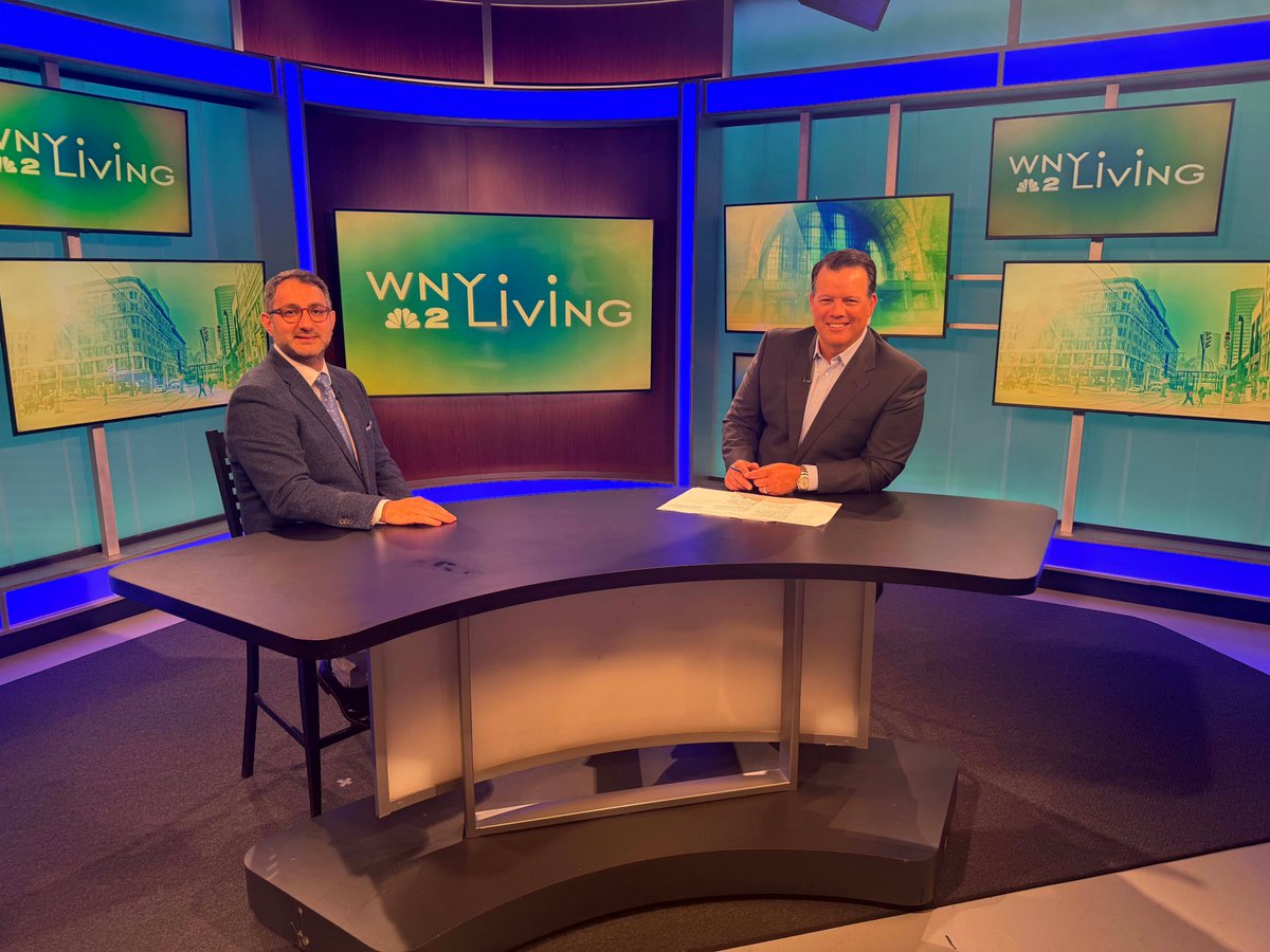 RoswellPark's tweet photo. Tune into @WGRZ’s “WNY Living” this Saturday at noon to hear colorectal surgeon Dr. Anthony Dakwar discuss trends in colorectal cancer incidence and outcomes and the importance of individualized care plans for people with colorectal cancer. https://t.co/XQXjyCm6HD