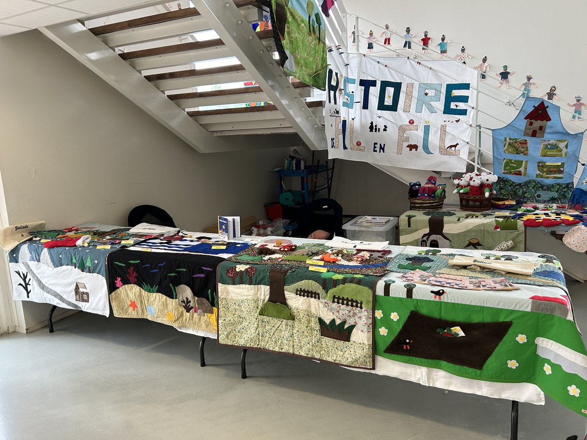 Accompagner son amie créatrice de tapis à histoires <a href="/alfay02732880/">histoire de fil en fil</a> en terre bretonne. ✅ création 100% BZH . Merci <a href="/AGEEM_National/">AGEEM National</a> pour votre accueil.