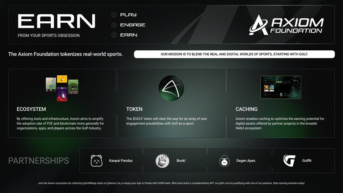 Our ecosystem empowers you to earn, play, and connect like never before. Dive into the future with Axiom and experience the ultimate in digital sports innovation.