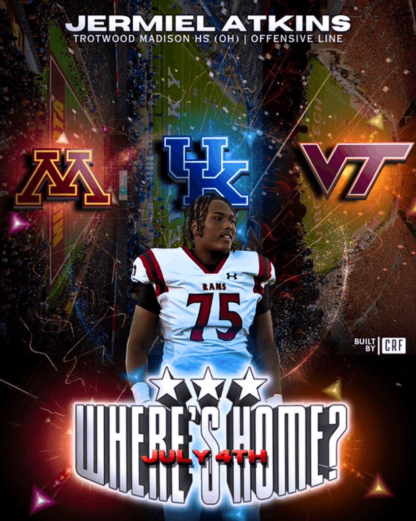 I will be committing at 4pm tomorrow July 4th on my Instagram Live @ jermiel.atkins
<a href="/CoachCamFB4/">Coach Cam</a> <a href="/Kivy9292/">Kerry Ivy</a> <a href="/LBSCoachP/">Coach P</a>
