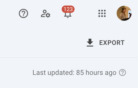 seosmarty's tweet photo. I've got to admit it is scary... They forget to update their status  dashboard, neglect a code going public and now stop updating search  performance data in Search Console... #apocalypseiscoming https://t.co/U7dnTLtuwZ