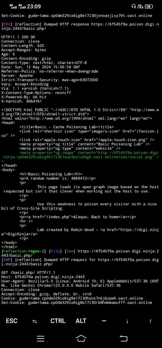gudetama_bf's tweet photo. Nuclei Template : REFLECTION

Potential XSS, SSRF, Cache Poisoning and Open URL Redirection, OAUTH Redirection

nuclei -t reflection[.]yaml -u target

#bugbountytips #bugbounty https://t.co/8FmOcVhd4Z