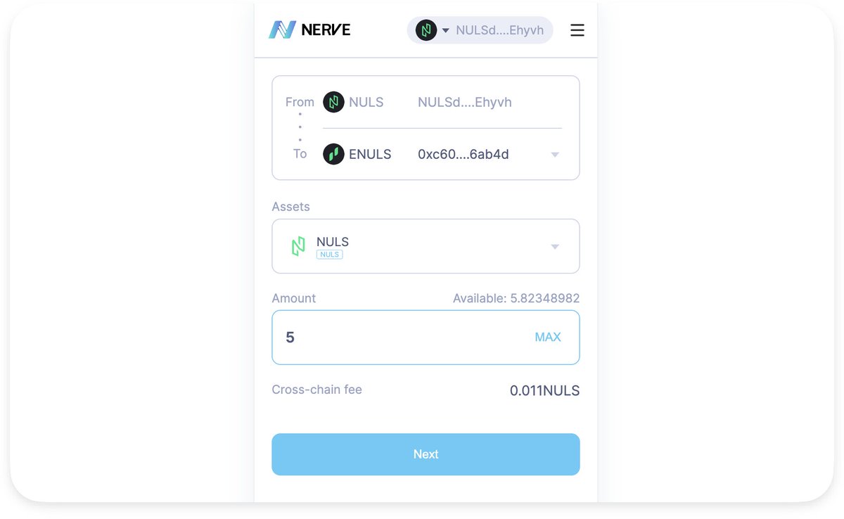 nerve_network's tweet photo. Bridge $NULS to ENULS network using #NerveBridge and get domains
https://t.co/Z1O4qFdui2 https://t.co/737eGcGufA