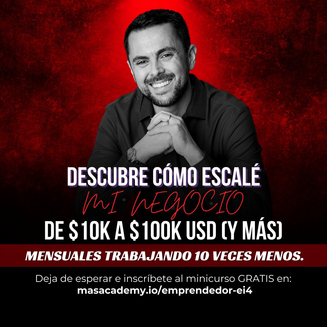 masacademy_io's tweet photo. ¿Te animas? 👉 Te dejo el link en mi perfil para que obtengas tu boleto gratis. 🎟️ O visita: https://t.co/XzW7AOfTUL para que obtengas más detalles. ¡No te lo pierdas! 

#emprender #emprendedores #viralpost #dinero #exito #negocios https://t.co/WfUguMoxSV