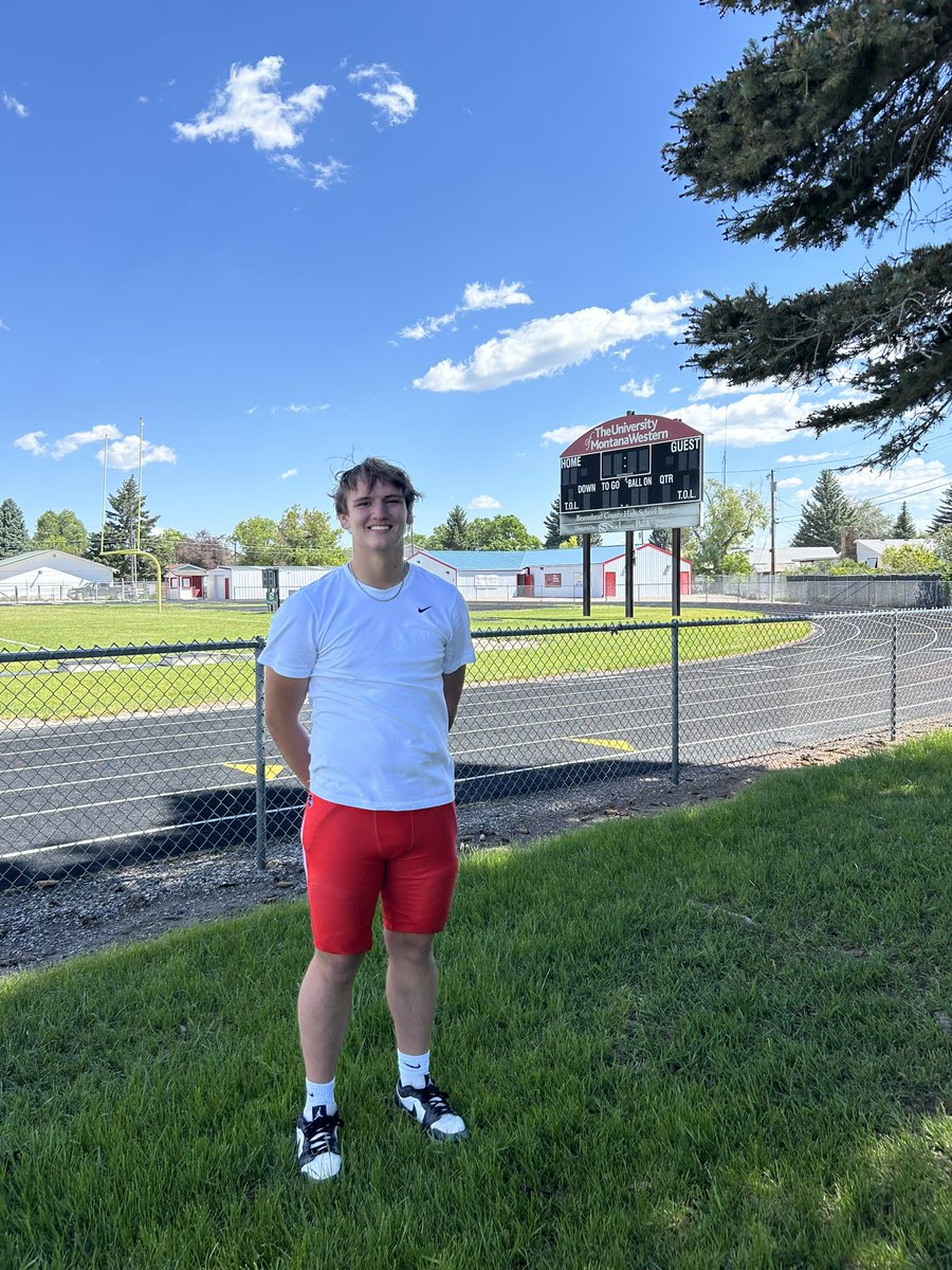 Titan Larsen (@titan_larsen) on Twitter photo Had a great experience at <a href="/UMWFootball/">University of Montana Western Football</a> camp, thank you coach <a href="/CoachNourse_UMW/">Ryan Nourse</a> <a href="/HillcrestF/">HillcrestFB</a> <a href="/jbballer32/">idaho baller athletes</a> <a href="/HoldinMoss/">Brennon Mossholder</a> @coach__12 Had a great experience at <a href="/UMWFootball/">University of Montana Western Football</a> camp, thank you coach <a href="/CoachNourse_UMW/">Ryan Nourse</a> <a href="/HillcrestF/">HillcrestFB</a> <a href="/jbballer32/">idaho baller athletes</a> <a href="/HoldinMoss/">Brennon Mossholder</a> @coach__12