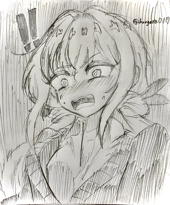 #100カノファンアート 
これは多分パンチラした唐音 
