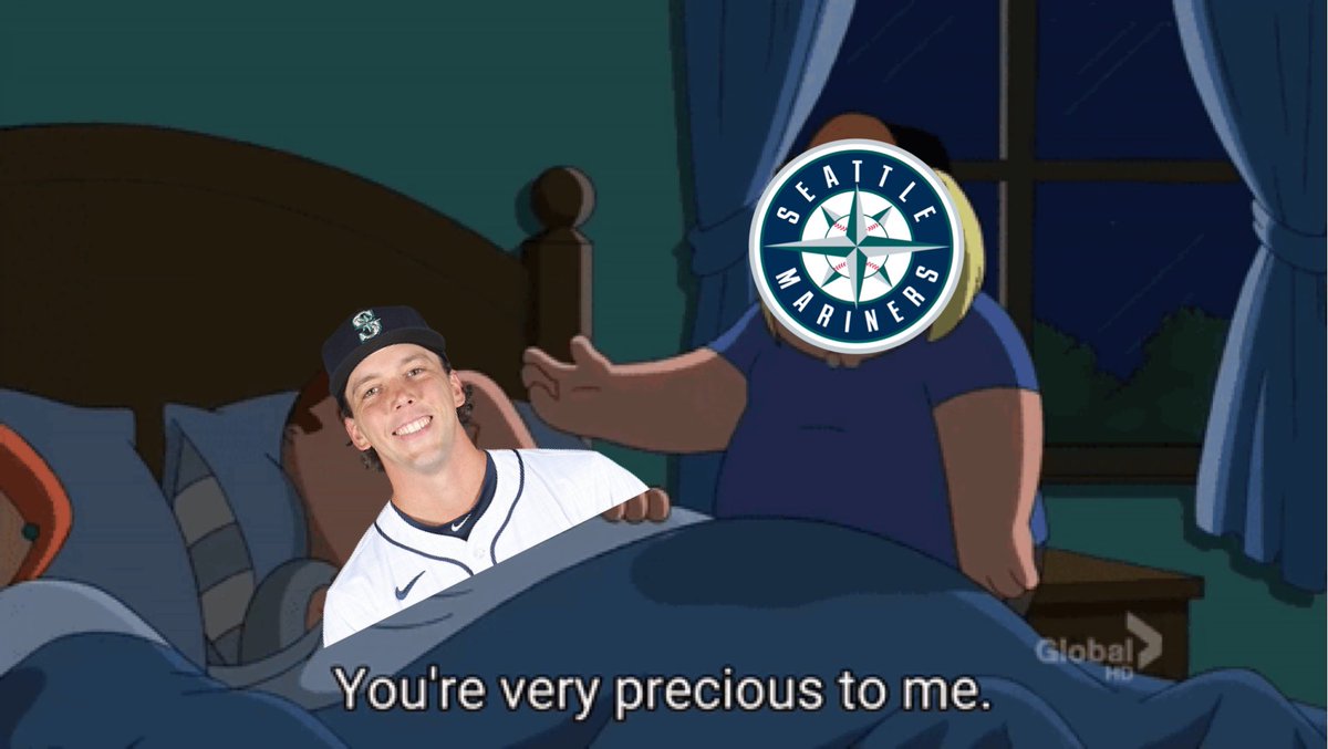 masonc_hager's tweet photo. Happy “Logan Gilbert on the mound” day for my favorite 54% ball club https://t.co/MJUeb6sZMP