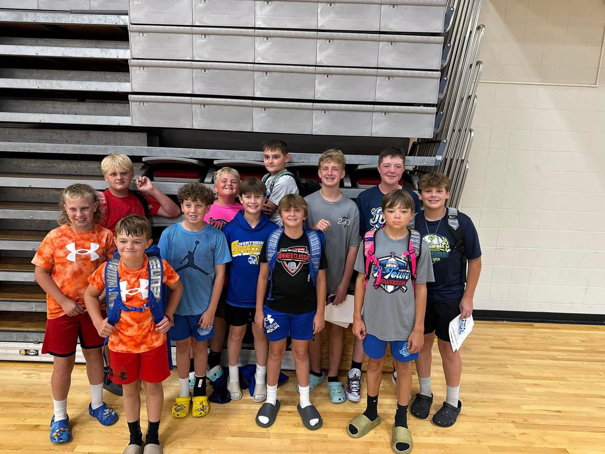 Future Panther basketball players at Hanover Camp this week 🏀