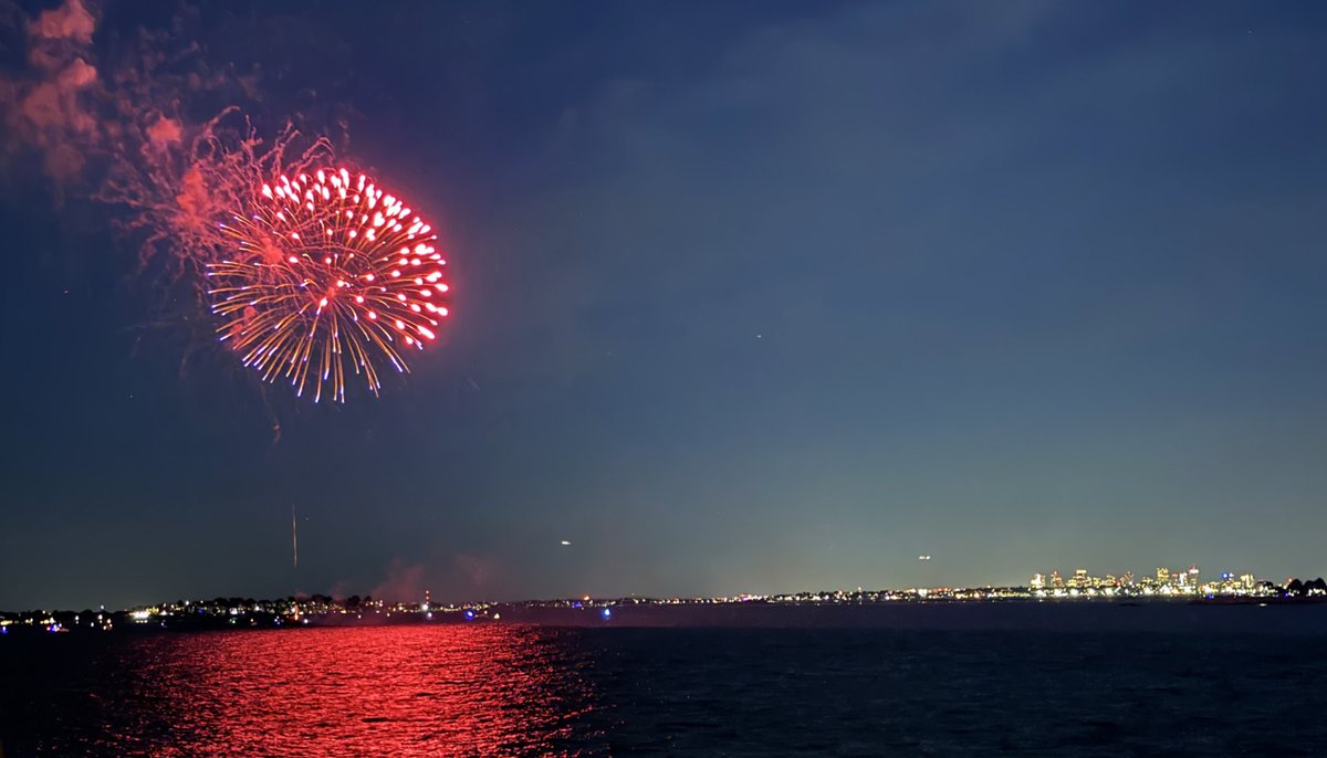 Fourth of July Fireworks on 3rd - Happy Birthday 🇺🇸