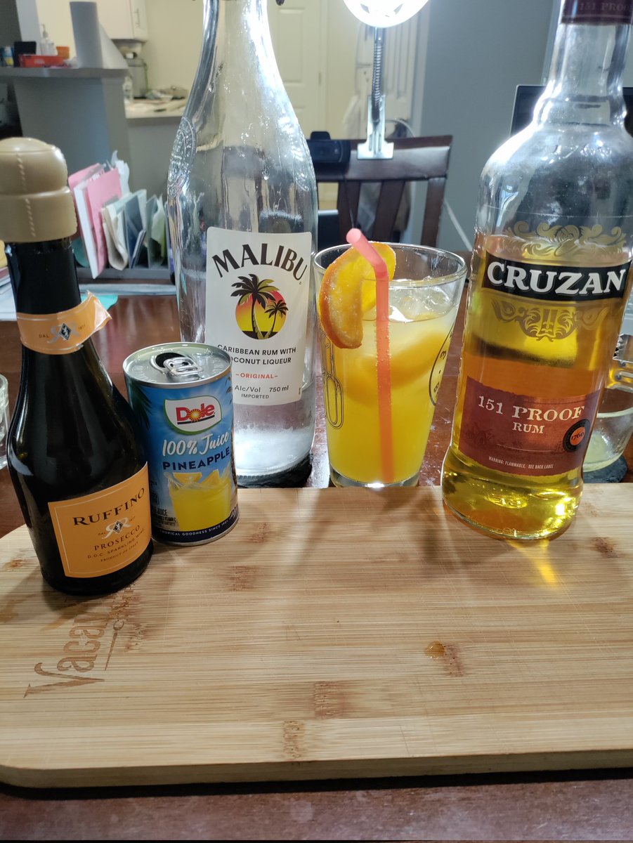 I'm uploading to my YouTube Channel what I hope to become your new Summer Cocktail 🍹 I call it "Painkiller Spritz" 😋 
#painkillercocktail
#usvi
#usvirginislands
#WineWednesday 
#4thofjuly 
#weekend 
#weekendvibes
#winecocktails 
#WisconsinWineGuy 
#LetYourPalateBeTheGuide