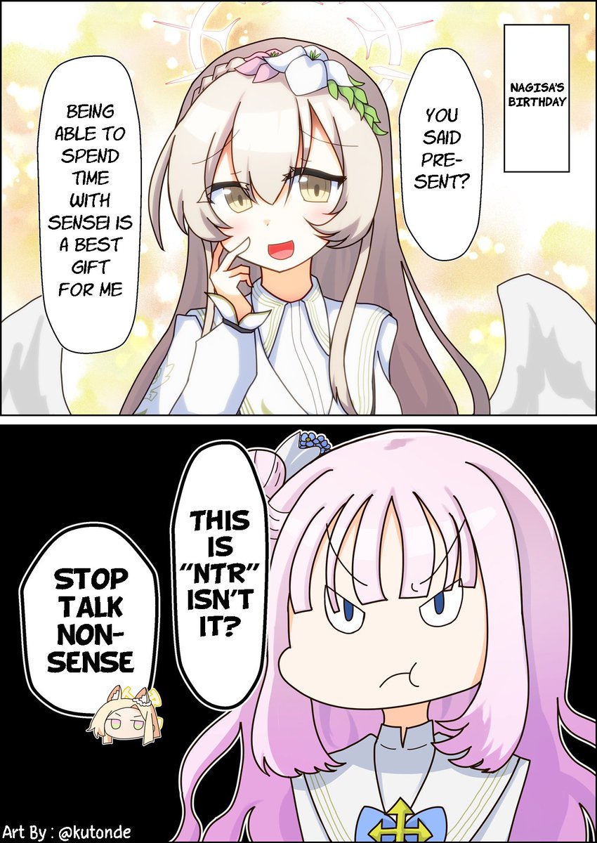 kutonde 英語版です！ [English Version] Nagisa-sama ask something