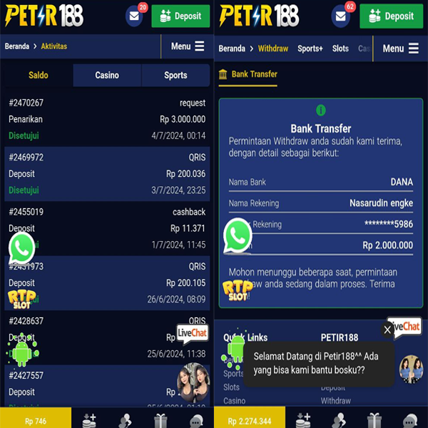 Petir188's tweet photo. SELAMAT KEPADA MEMBER SETIA PETIR188
TELAH WD SENILAI 3 JUTAAN 

TETAP OPTIMIS DAN PERCAYA DIRI PASTI PROFIT!! https://t.co/HUOEoEsaqs