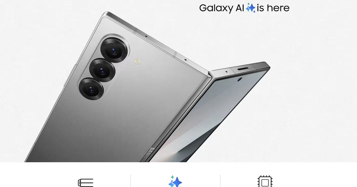 hspaneser's tweet photo. Leak: Basically every spec for Samsung’s Z Fold 6 and Z Flip 6 https://t.co/Ow61D9DuM5 https://t.co/xOLsWg1VnN
