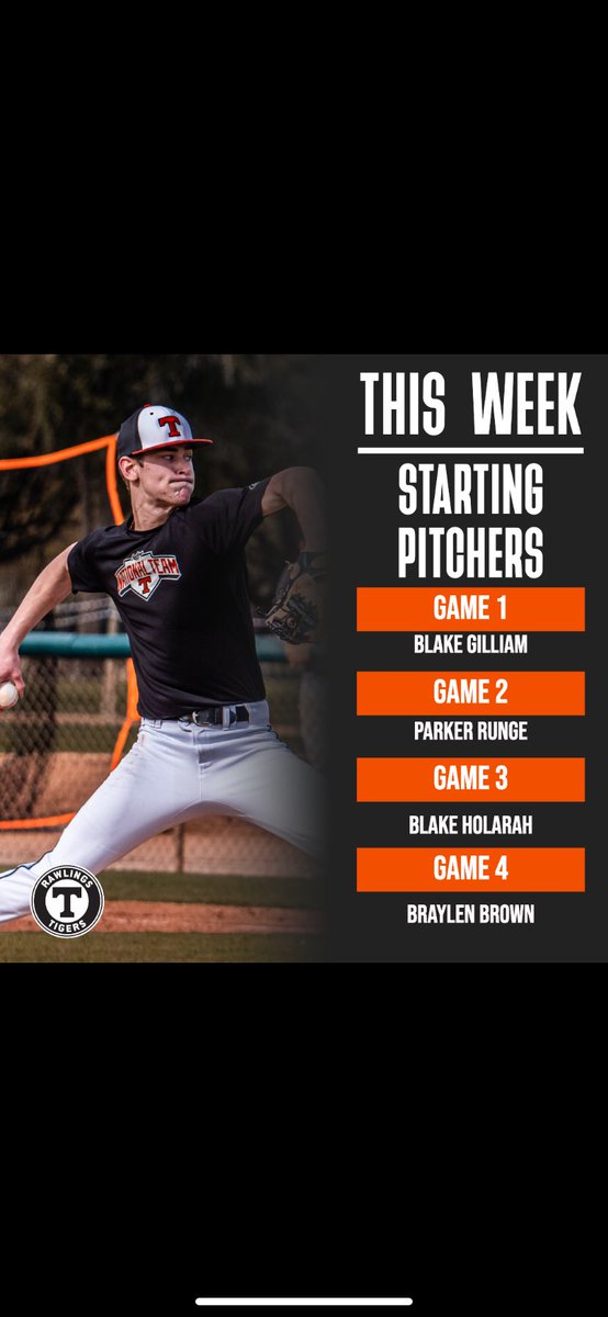 mike_callihan's tweet photo. RAWLINGS TIGERS 15 ICON GAME/PITCHING ROTATION FOR BULLPEN/ABC CHAMPIONSHIP 15U INVITE. 
@stltigers @NationalTigers @RecruitTigers https://t.co/zkSgVozPBg