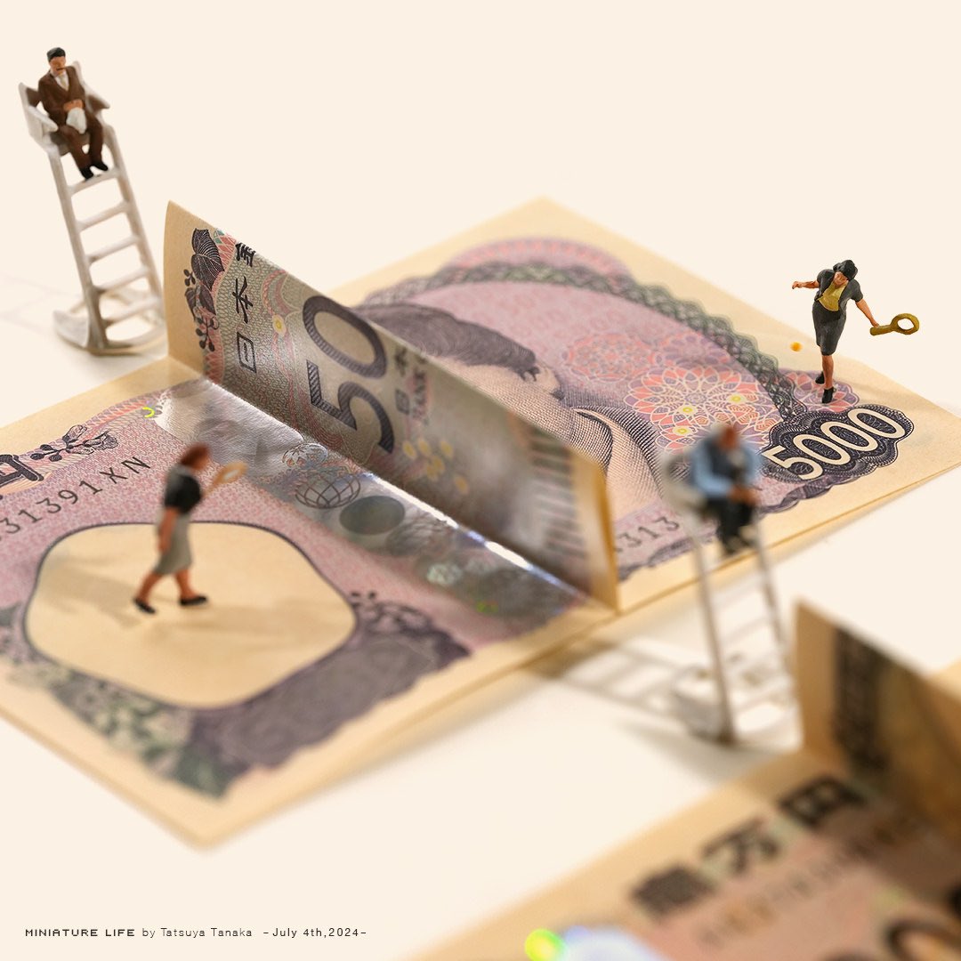 tanaka_tatsuya's tweet image. #新紙幣 #テニス #NewBanknotes #Tennis