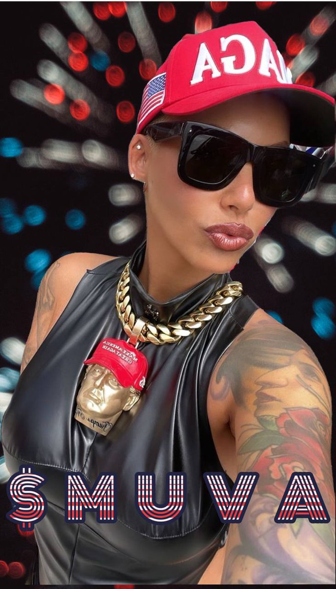 glorpers's tweet photo. @1goonrich @DaRealAmberRose's $MUVA IS TOO BULLISH NOT TO APE IYKYK @LaraLeaTrump 😉 https://t.co/YiuJSORwI5