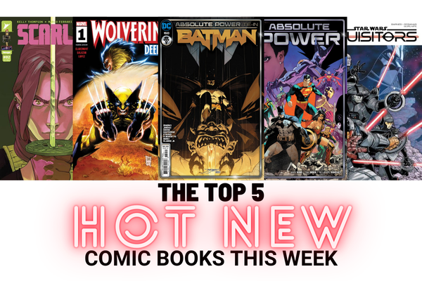 CopperAgeGold's tweet photo. It's new comic book day!
Here are our TOP 5 new comic books coming out this week. Order these from our friends at @mycomicshop  using our link below. #Ad 

Affiliate Link: https://t.co/RQ660nPGTl

Visit our website for in-depth reviews of these new comics! https://t.co/ZsPtHF5X3q https://t.co/g9ydnj4bZH
