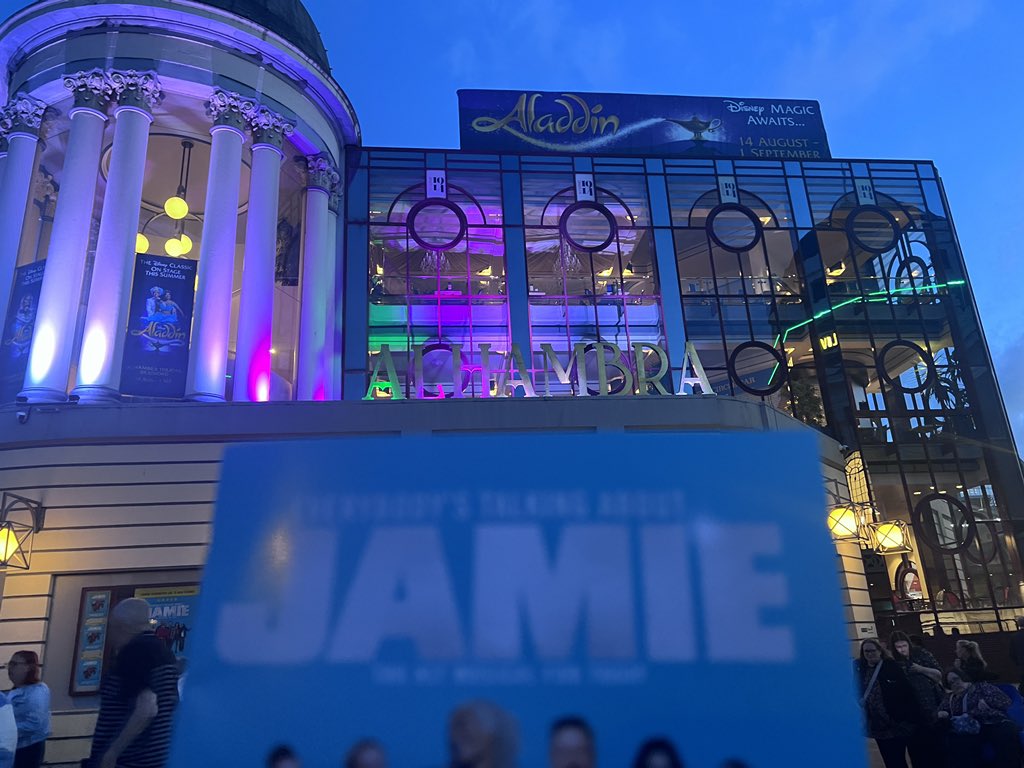Loved. It. #jamiemusical 
Date night with the hubby ♥️