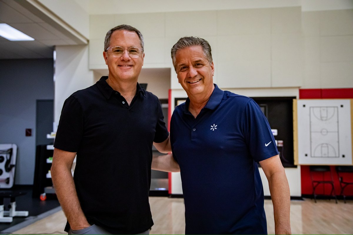 Doug McMillon, CEO of <a href="/Walmart/">Walmart</a>, stopped by practice today and spoke to our team. I’m so impressed with his leadership and his caring heart. I look forward to working together to make our state better for everyone.