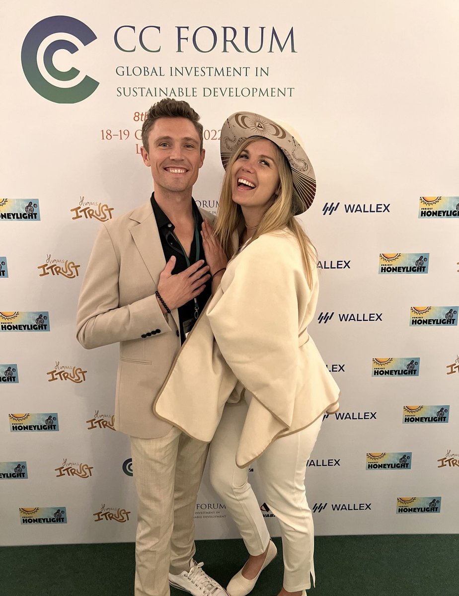 This was at the Climate Change Forum where we just hosted an NFTree Auction at the Dorchester Hotel in London. ✨🌳 We planted 33,000 trees with <a href="/earthwallet/">Earth Wallet</a> &amp; <a href="/humansitrust/">humansitrust</a> ♥️✨🌳🙏🏼