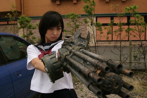 domesticmothman's tweet photo. The Machine Girl (2008) https://t.co/wOv8trjea4