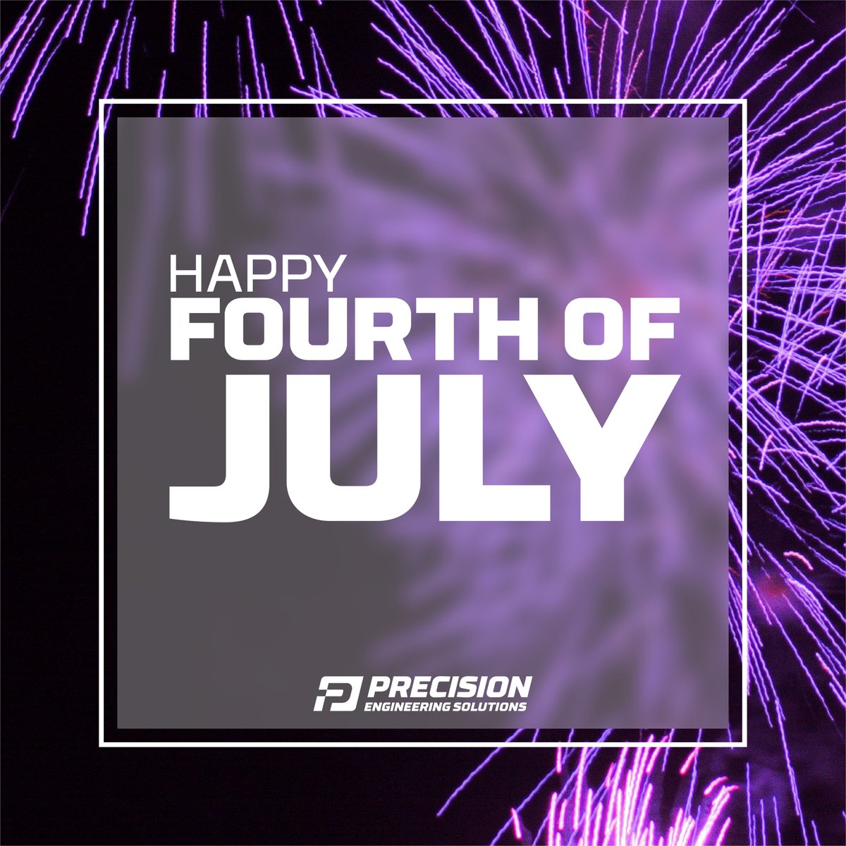 PrecisionEngSol's tweet photo. Wishing you a happy Fourth of July and a safe holiday weekend!
#PrecisionEngineeringSolutions #4thOfJuly https://t.co/vaSUN05nei