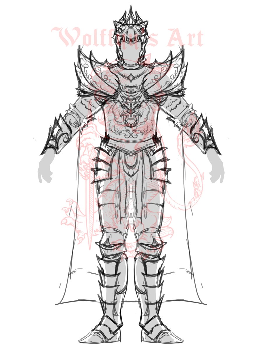 wolffyy006's tweet photo. Armor design for relieve the stress of homework. https://t.co/96W1BvgDAM