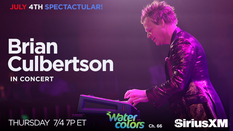 It’s a 4th of July ❤️💙spectacular with c-jazz superstar <a href="/brianculbertson/">Brian Culbertson</a>! Grab your blankets &amp; lawn chairs as Brian 🎆 lights up the stage in a dazzling LIVE! performance featuring songs that span his illustrious career. Recorded aboard the ⛴20th <a href="/SmoothJazzAtSea/">Smooth Jazz Cruise</a> for <a href="/SIRIUSXM/">SiriusXM</a>