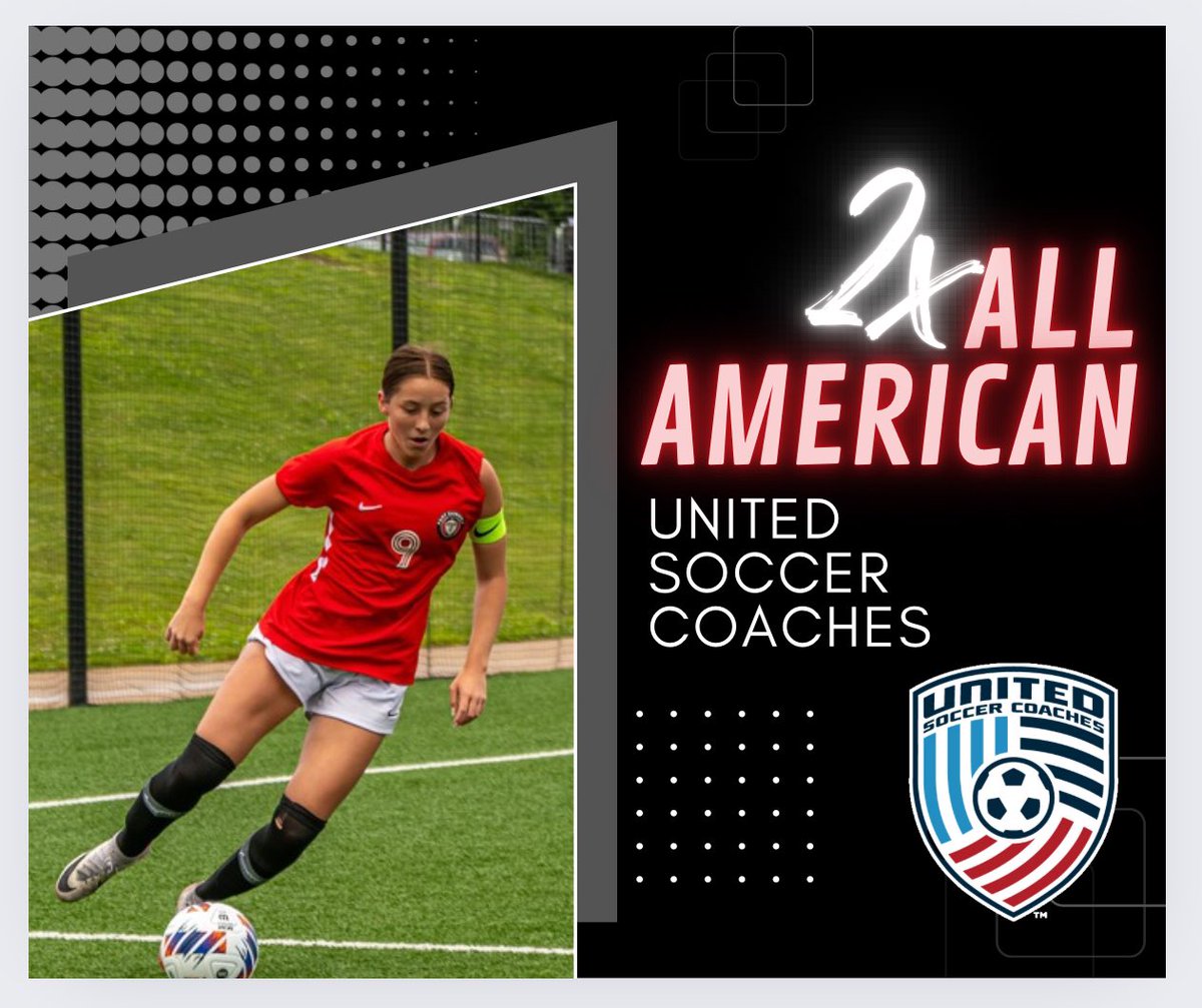 A huge congratulations to Audrey on her selection to the <a href="/UnitedCoaches/">United Soccer Coaches</a> All American team for the second year in a row! An amazing way to finish up her high school career……and now on to <a href="/SLUWSoccer/">Saint Louis Women's Soccer</a>!!
