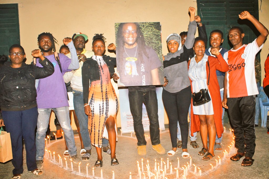 Anto_Meya's tweet photo. Joined family and friends of the late Rex Masai at Kayole today. He will be laid to rest this coming Friday at his rural home in Machakos County. Rest in power comrade. 
#justice4rex 
@peopletheatre1
@followers 
@highlight https://t.co/HerLCvK5Dd