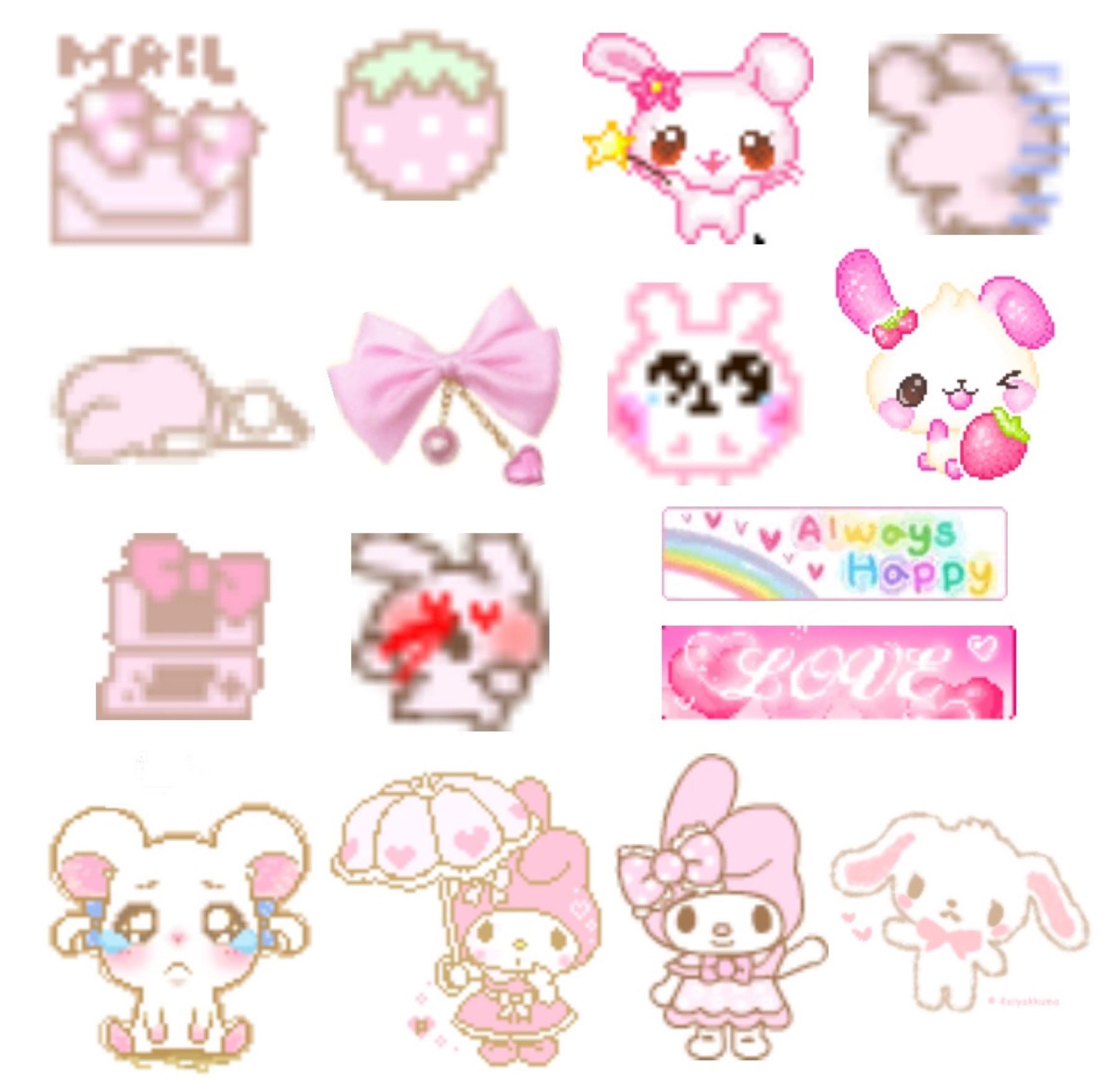 マイメロちゃん♡︎ʾʾ お砂糖 ₍ᐢ..ᐢ₎♡̷̷̷ ༘🎀 | 🎀✩.*˚ 𝐇𝐚𝐩𝐩𝐲