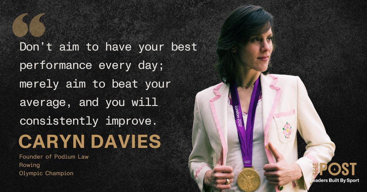 From Olympic rowing champion to corporate attorney and Founder of Podium Law, Caryn Davies (<a href="/carynpdavies/">Caryn Davies</a>) will share her lessons with Members at The Post (@thepostteam) in 2 weeks in a talk titled,  'More than a Medal: Why Success Doesn’t Bring Fulfillment (and what does!)!