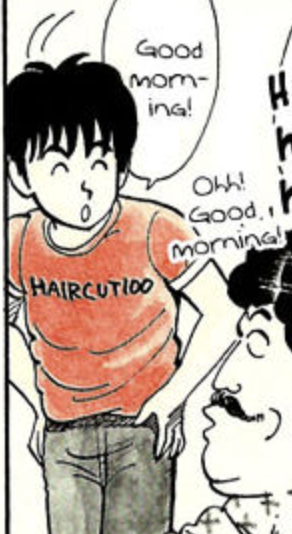 ah yes my favorite 80s manga ship, bananaspecial x haircut100 