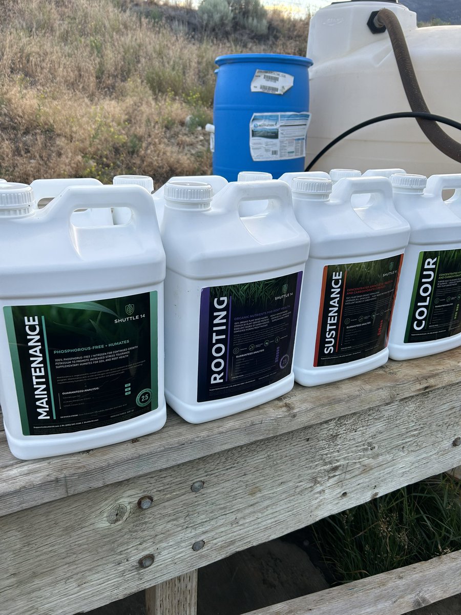 My <a href="/Shuttle14Canada/">Shuttle14🇨🇦</a> trial started a few weeks ago and now I have a couple apps down… my trial timing might have been good but I’m happy to see the results as my greens have really turned around… Finally… we threw everything including the kitchen sink at them this spring.