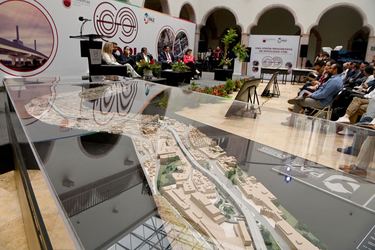 El proyecto 𝐌𝐎𝐁𝐈, 𝐌𝐨𝐯𝐢𝐥𝐢𝐝𝐚𝐝 𝐩𝐚𝐫𝐚 𝐞𝐥 𝐁𝐢𝐞𝐧𝐞𝐬𝐭𝐚𝐫, comprende todo un plan de desarrollo urbano, dignificación del transporte público y modernización de las vialidades con una visión futurista que unirá la Zona Metropolitana Zacatecas-Guadalupe, cuyo