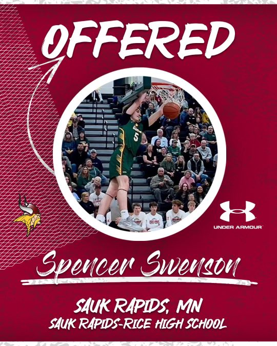 Spencer Swenson (@spencerswenson5) on Twitter photo After a great conversation with <a href="/timwagner1331/">Tim Wagner</a> , I’m blessed to receive a scholarship offer from Valley City State. Thank you!! After a great conversation with <a href="/timwagner1331/">Tim Wagner</a> , I’m blessed to receive a scholarship offer from Valley City State. Thank you!!