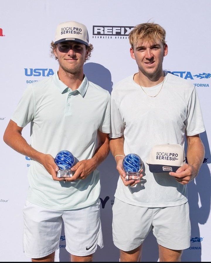 Not_Esportivas's tweet photo. ITF TENNIS!
Parabéns aos tenistas campeões do @ITFTennis de M15 de Los Angeles nos Estados Unidos.
Simples: Patrick Maloney 🇺🇸/🏆 (1)
Duplas: Joshua Charlton (🇦🇺)/ Patrick Maloney (🇺🇲)
#ITFtennis #tennis #USTA #USTASoCal #SoCalProSeries #LosAngeles #PatrickMaloney #JoshuaCharlton https://t.co/y54rprS9B0
