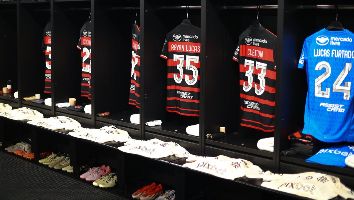 NOSSOS MANTOS 🔴⚫️

#VamosFlamengo #CAMxFLA 

📸: Gilvan de Souza /CRF