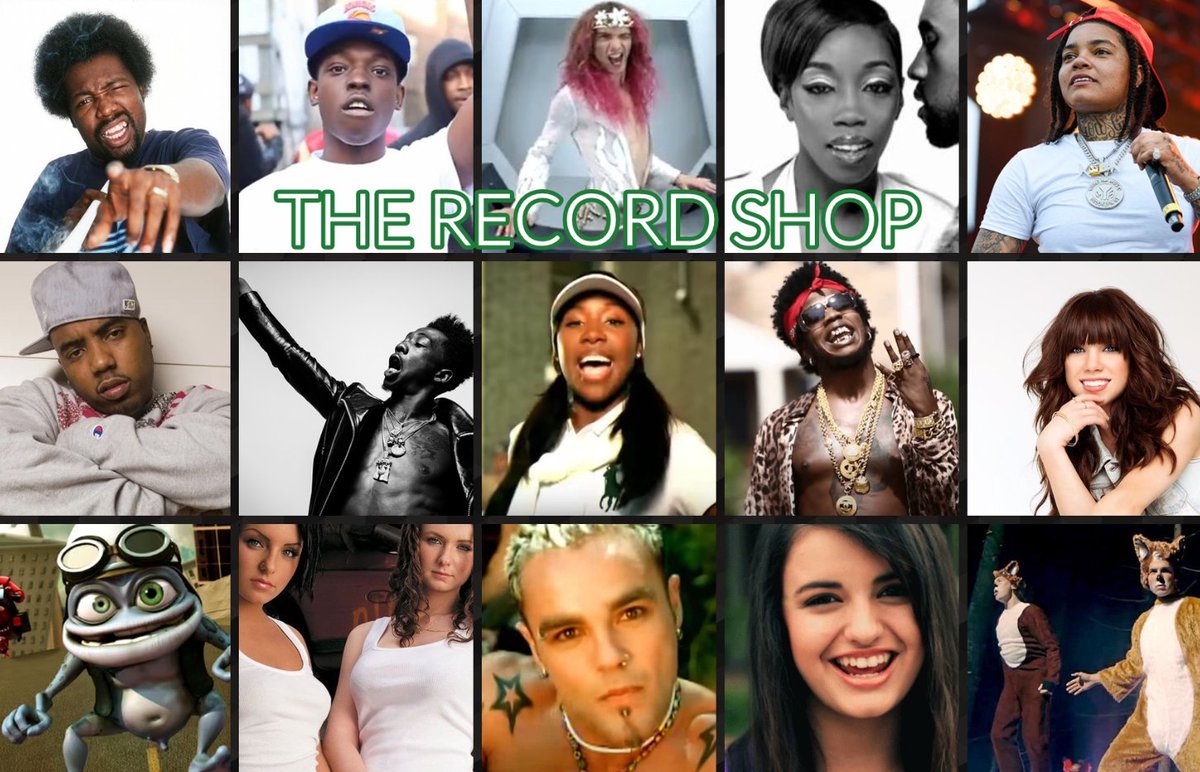 CLEFandomPod's tweet photo. The Record Shop Ep. 52: 2000s & 2010s One Hit Wonders!
#Cleveland #DawgPound #LetEmKnow #WhatsYourFandom #ForTheLand #ThrowbackMusic #DJSammy #HarlemShake #LikeAG6 #StacysMom #CrazyTown #PumpedUpKicks #Tweet #Jidenna #Estelle #WayneWonder #JKwon #FLY #Gucci #MIMS #RichBoy #YoungMA #Desiigner #BobbyShmurda
FOLLOW, LIKE, SUB!
#LetEmKnow #WhatsYourFandom
APPLE PODCASTS: https://t.co/5JyhO6l5bt
SPOTIFY: https://t.co/pX7uS0SPwc
PLAYLIST: The Record Shop Ep. 52: 2000s & 2010s One Hit Wonders
APPLE MUSIC: https://t.co/p774Z3ikoP
SPOTIFY: https://t.co/EpHGql9gXS