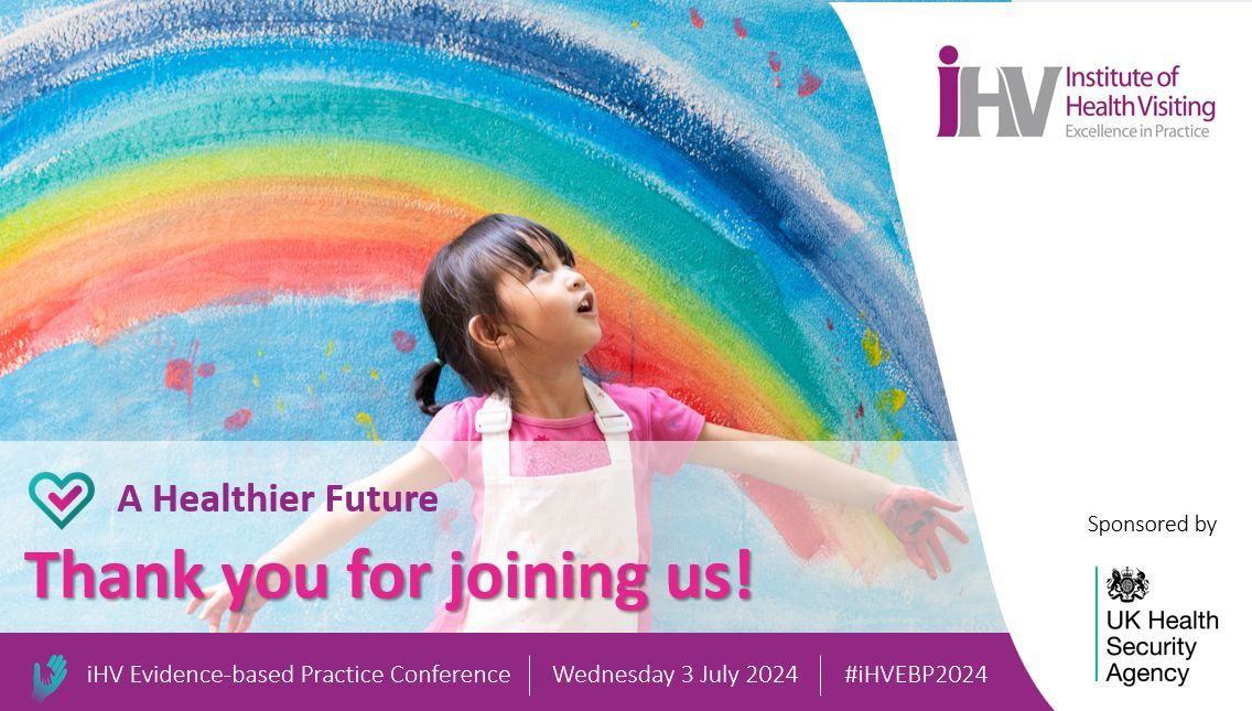 What a fabulous day at our #iHVEBP2024 conference! A huge heartfelt thank you to our delegates, our speakers, our inspiring experts by experience, our wonderful exhibitors, and generous sponsor <a href="/UKHSA/">UK Health Security Agency</a> 🌟 Its amazing to be part of 'a pride of health visitors' ❤️ <a href="/iHealthVisiting/">iHV</a>