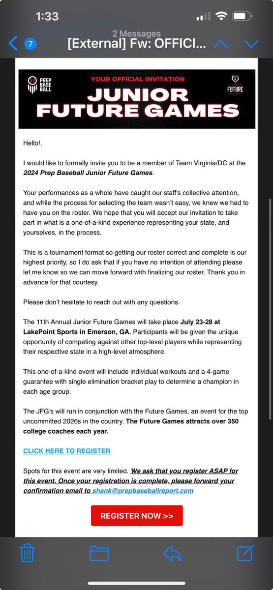 Colton Smith (@csmitty1020) on Twitter photo Im blessed to receive an invitation to Lake Point in Georgia on July 23-28, I’m ready to compete! <a href="/PBR/">PBR</a> @PBR_Uncommitted <a href="/ColangeloBball/">Colangelo Baseball</a> <a href="/STARSBASEBALLVA/">STARS Baseball</a> <a href="/colangelobasebl/">Mike Colangelo</a> Im blessed to receive an invitation to Lake Point in Georgia on July 23-28, I’m ready to compete! <a href="/PBR/">PBR</a> @PBR_Uncommitted <a href="/ColangeloBball/">Colangelo Baseball</a> <a href="/STARSBASEBALLVA/">STARS Baseball</a> <a href="/colangelobasebl/">Mike Colangelo</a>