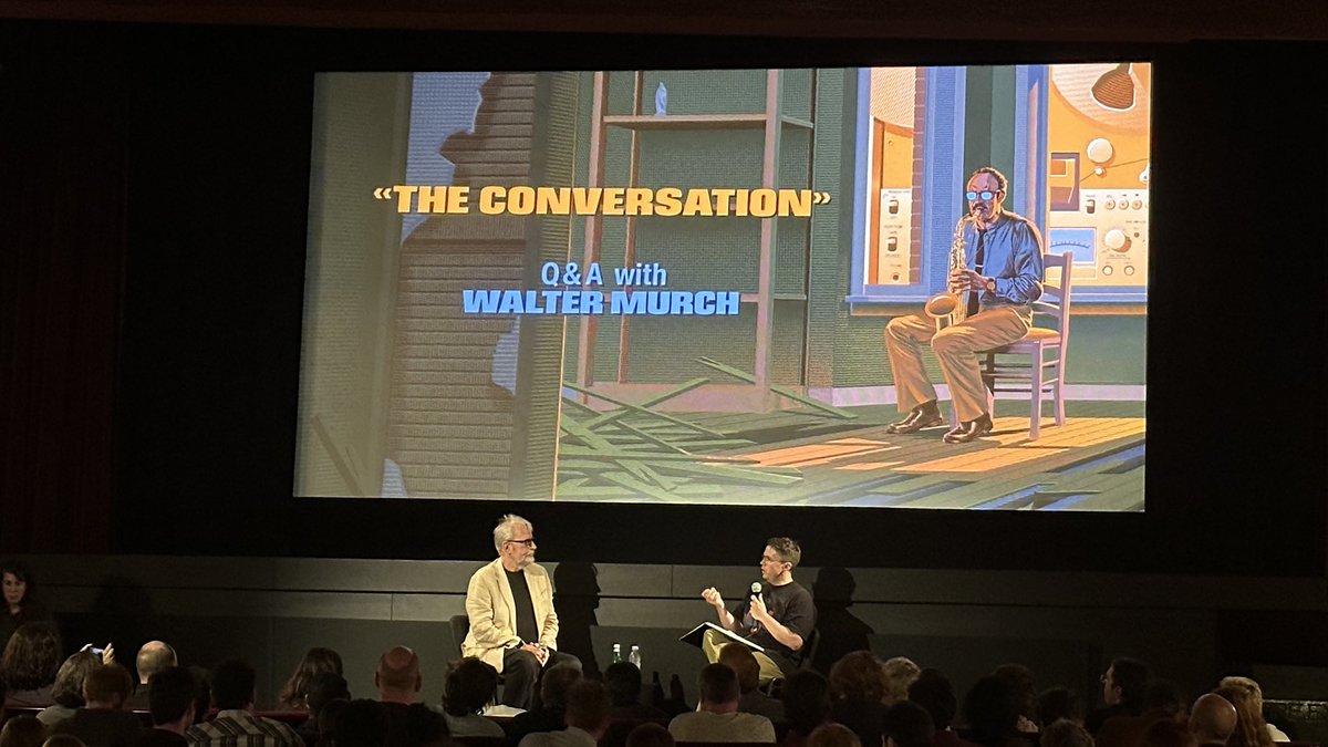 Walter Murch in conversation about The Conversation at <a href="/ThePCCLondon/">Prince Charles Cinema</a> tonight.
