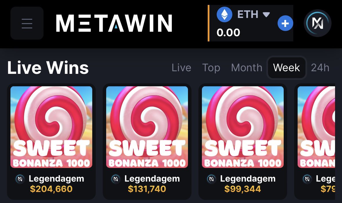 GIVEAWAY 🥳

In celebration of Legendagem’s MASSIVE run on metawin.com 👀

We are giving away $150 in $ETH! Like ❤️, RT &amp; Comment what you would do with half a MILLION in winnings! 👇