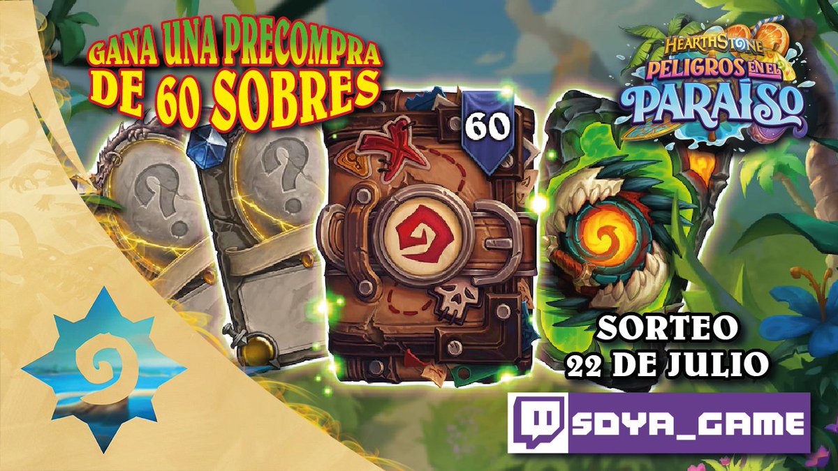 Gracias a la banda de Blizzard y <a href="/PlayHSLATAM/">Hearthstone LATAM</a> tenemos sorteo:
-Like y RT
-Suscribirse a youtube.com/@soyandrest 
-Deja tu comentario de las cartas nuevas EN CUALQUIER VIDEO RECIENTE DE LOS ANÁLISIS EN EL CANAL #Hearthstone #HearthstoneLATAM