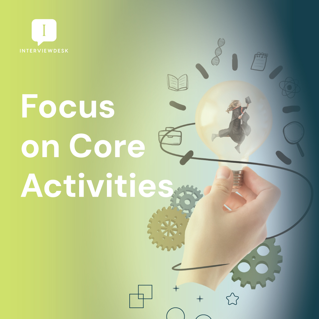 interview_desk's tweet image. Allow Startups, SMEs, Enterprises, and IT staffing companies to focus on their core activities while we handle their interviews.

#FocusOnCore #OutsourceInterviews #HRTech #TechHiring #Recruitment #BusinessEfficiency #InterviewAsAService #TechRecruitment