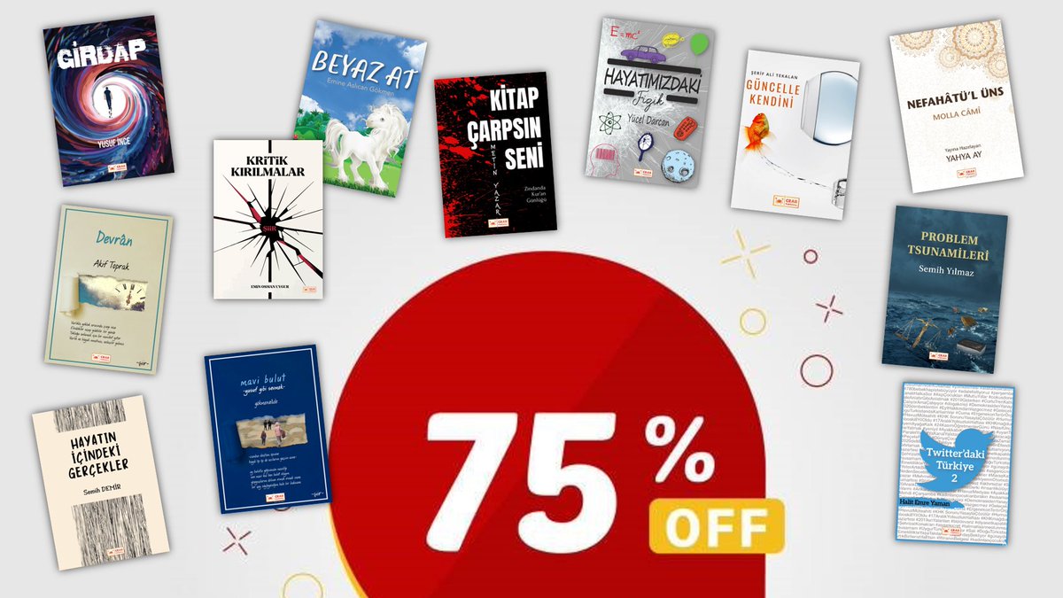 BÜYÜK YAZ KAMPANYASI

3⃣1⃣ Temmuz'a kadar tüm kitaplarımızda %7⃣5⃣ indirim...

Kampanyaya ulaşmak için👇👇👇
smashwords.com/profile/view/c…

<a href="/DrBekirCINAR/">Bekir Çınar</a> <a href="/DrSuhaBerk/">HissLand</a> <a href="/Duygu_kilinc85/">Duygu</a> @ekremkose55 <a href="/elizyaalminya/">Elizya</a> <a href="/EmilyYaramis/">Emily Yaramis</a> <a href="/eminosmanuygur/">DrEminou</a> <a href="/empathyArt/">Ressamin.aynasi</a> <a href="/EnesBahadir13/">Zeytin Çekirdeği (Enes Bahadır)</a> <a href="/ErtugrulIncekul/">Ertuğrul İncekul</a>