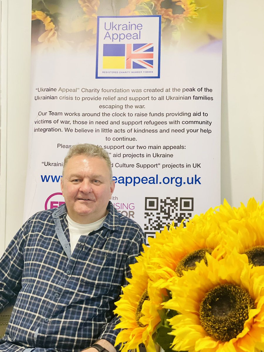 UkraineAppeal22's tweet photo. Delightful visit from the Chair of Association of Ukrainians in Great Britain (AUGB) Petro Rewko, who came to Milton Keynes to support the upcoming joint project by two charities🫶🏻
More than 30 Ukrainian &amp; British artists will present works in framework of HOD @heritageopenday https://t.co/g9lEcAvO0Q